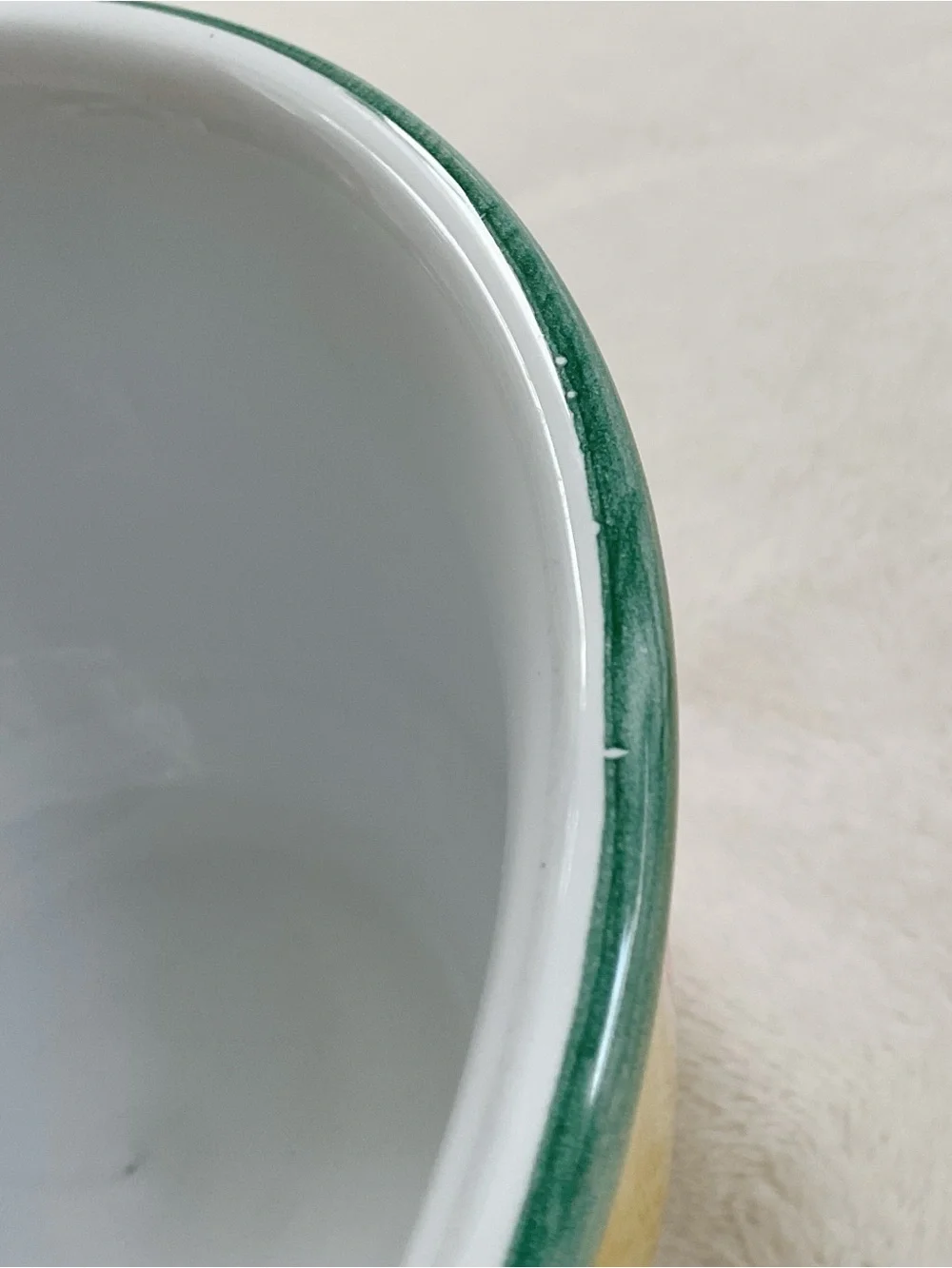 Vintage Pottery Barn Italy Hand Painted Tomato Serving Bowl Tuscan Farmhouse